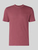 BOSS Orange Regular fit t-shirt van katoenmix model 'Tegood' Bordeaux