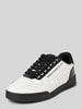 Versace Jeans Couture Sneaker mit Label-Schriftzug Modell 'FONDO BROOKLYN' Weiss