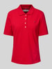 Tommy Hilfiger Regular fit poloshirt met logostitching, model '1985' Rood