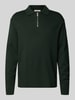 SELECTED HOMME Relaxed Fit Strickpullover aus Viskose-Mix Modell 'TELLER' Dunkelgruen