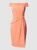Lauren Ralph Lauren Cocktailjurk in wikkellook, model 'SARAN' Koraal