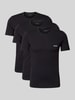 HUGO T-Shirt mit Rundhalsausschnitt im 3er-Pack Black