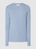 Tom Tailor Denim Pullover aus Baumwolle  Hellblau