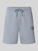 BOSS Green Szorty dresowe o kroju regular fit z mieszanka bawełny model 'JT_SHORTS' Szaroniebieski
