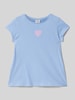 s.Oliver RED LABEL Regular Fit T-Shirt aus reiner Baumwolle Hellblau