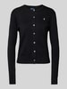 Polo Ralph Lauren Strickjacke mit Label-Stitching Black