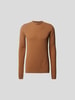 Rick Owens Pullover aus Kaschmir-Mix Hellbraun