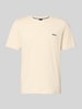 BOSS regular fit T-shirt van katoenmix Offwhite