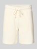 Gant Relaxed Fit Sweatshorts aus reiner Baumwolle mit Tunnelzug Offwhite