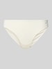 Skiny Slim fit bikinibroekje met logoprint, model 'Element' Offwhite