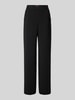 Max Mara Studio Stoffhose mit Knopfverschluss Modell 'RINA' Black