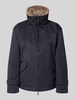 Amber & June Jacke mit Pattentaschen und Zweiwege-Reißverschluss Marine
