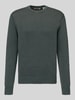 ONLY & SONS sweter z czystej bawełny o kroju regular fit Ciemnozielony