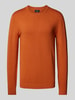 MCNEAL Pullover in Strick-Optik Terra Melange