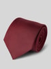 BOSS Krawatte mit Strukturmuster Bordeaux
