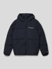 CHAMPION Steppjacke mit Label-Print Modell 'Rochester' Schwarz
