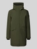 Didriksons parka o kroju regular fit z kapturem model 'Kenny' Oliwkowy