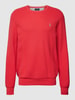 Polo Ralph Lauren Strickpullover mit Label-Stitching Rot