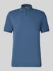 Tommy Hilfiger Regular Fit Poloshirt aus Baumwoll-Elasthan-Mix Jeansblau