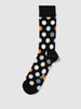 Happy Socks Socken mit Allover-Muster Modell 'Big Dot' Black