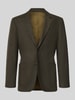 Tiger of Sweden Slim fit colbert van pure viscose model 'Justin' Donkergroen