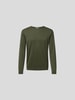 Roberto Collina Pullover mit Rundhalsausschnitt Dunkelgrün