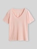 GANT Regular Fit T-Shirt aus Baumwoll-Mix Rosa