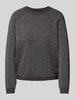 Vero Moda Weicher Pullover mit Glitzerfaden Modell 'DOFFYSHINE' Aubergine Melange