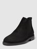 SELECTED HOMME Chelsea Boots mit flachem Absatz Modell 'BLAKE' Black