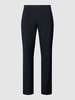 ALBERTO Slim fit broek met steekzak Marineblauw