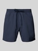 Quiksilver Badehose mit Label-Detail und elastischem Bund Marine