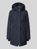 Didriksons Parka met ritszakken, model 'INDRA' Marineblauw