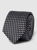 BOSS Stropdas met all-over motief (6,0 cm) Zwart