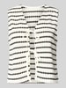 ONLY Regular Fit Weste mit Baumwoll-Anteil Modell 'EVA LIFE' Ecru