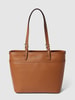 MICHAEL Michael Kors Shopper met labeldetail, model 'WINSTON' Middenbruin