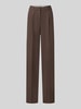 JJXX Wide Fit Hose mit Viskose-Anteil Modell 'Aya Ellis' Schoko