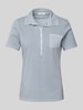 Marc O'Polo Regular Fit Poloshirt aus reiner Baumwolle Rauchblau