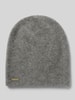 Seeberger Beanie van puur kasjmier Lichtgrijs