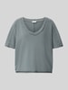 American Vintage Sweatshirt mit 1/2-Arm Anthrazit