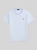 Polo Ralph Lauren Regular Fit T-Shirt aus reiner Baumwolle Hellblau