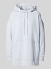 Marc O'Polo Oversized Hoodie aus reiner Baumwolle mit Seitenschlitzen Hellblau