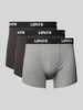 Levi's® Trunks mit Label-Bund Modell 'BACK IN SESSION' im 2er-Pack Anthrazit