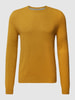 MCNEAL Pullover in Ripp-Optik Modell 'FILO' Grün meliert