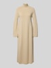 MM Loose Fit Strickkleid aus reiner Schurwolle Modell 'CILE' Beige