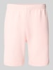 Lacoste Regular Fit Sweatshorts aus Baumwoll-Mix Rosa
