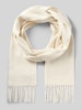 FRAAS Schal mit Fransen Modell 'Cashmink' Offwhite