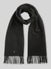 Tommy Hilfiger Schal aus reiner Wolle Modell 'ELEVATED CHIC' Black