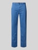 Tommy Hilfiger Straight fit chino van katoenmix Blauw