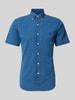 Polo Ralph Lauren Custom Fit Freizeithemd mit Button-Down-Kragen Dunkelblau