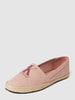 Calvin Klein Jeans Espadryle z detalem z logo model ‘MONO’ Jasnoróżowy